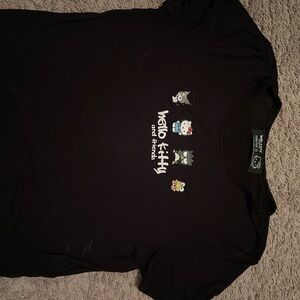 Hello Kitty and Friends Black T-Shirt